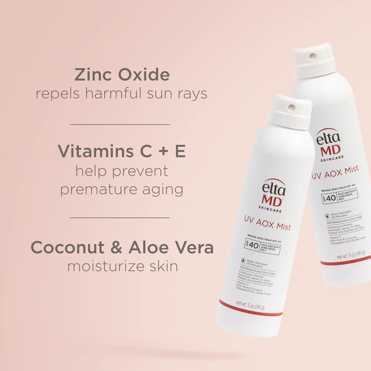 EltaMD® UV AOX Mist Broad-Spectrum SPF 40